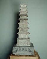藏品(北魏天安元年(公元466年)曹天度造九層千佛石塔)的圖片
